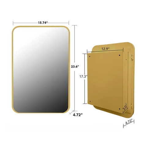 16 x 24-inch Recessed Medicine Cabinet - image 7