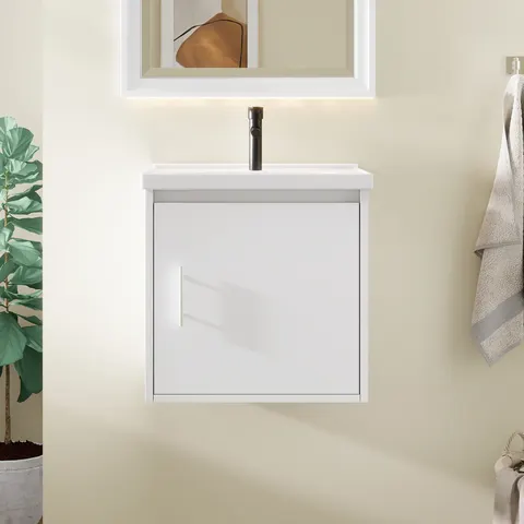 20-inch Floating Vanity with Ceramic Sink - image 9