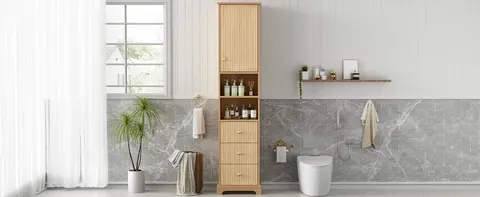 67.7-inch Freestanding Storage Cabinet - image 23