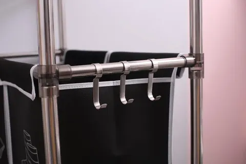 Bathroom Laundry Sorter with Four Removable Bags - image 2